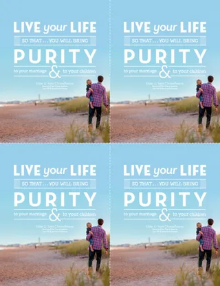purity card 4-up