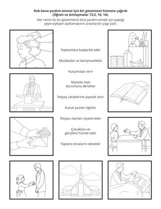 çocuklar için etkinlik sayfası