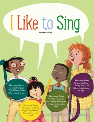 Poem: I Like to Sing