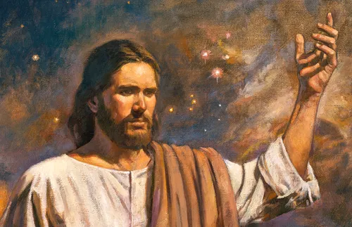 Christ participates in the creation of the earth