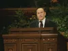 President Monson speaking