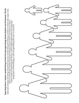 aktiviti pej blong ol pikinini