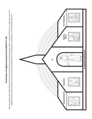 Hoja de actividades: Pertenezco a la Iglesia de Jesucristo