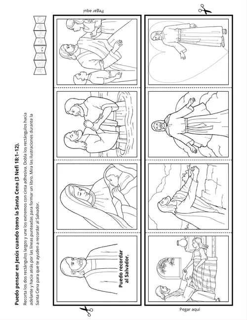 Página del librillo de actividades.
