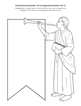 aktivitetssida: Evangeliet återställdes i vår tid