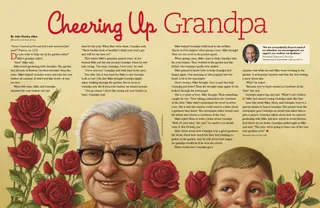 Cheering Up Grandpa