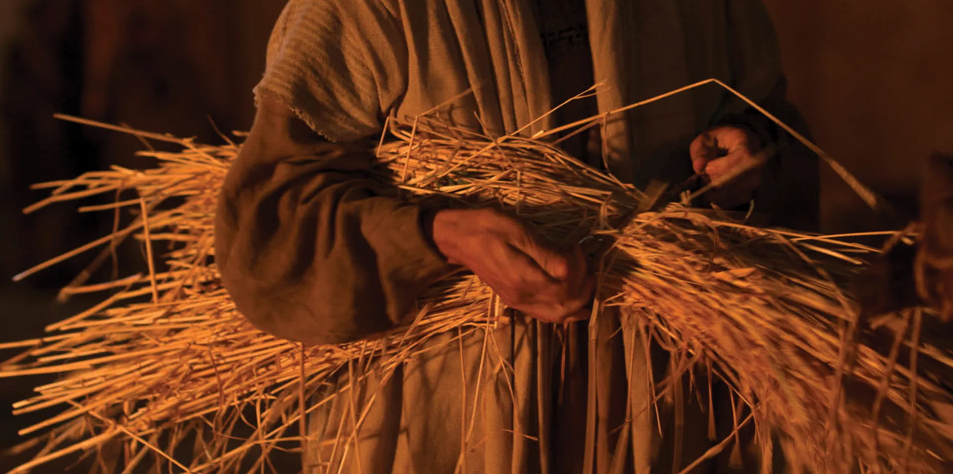 Jesus tells the parable of the wheat and tares.