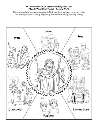 aktiviti pej blong ol pikinini