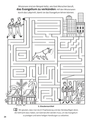 Fifth Article of Faith coloring page