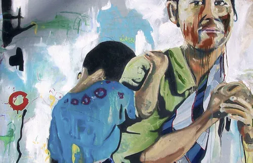 adult and child refugees