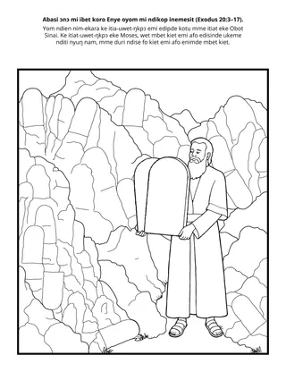 Ikpa-ŋwed edinam Primary: Abasi ɔnɔ mi ibet koro Enye oyom mi ndikop inemesit