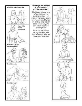 aktiviti pej blong ol pikinini