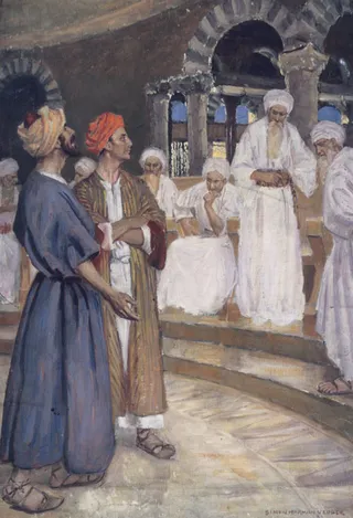 Peter and John before Rulers in Jerusalem