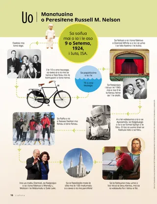 tusiga mo tamaiti e uiga ia Peresitene Nelson