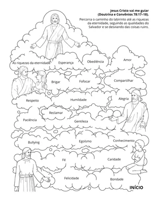 página de atividades para crianças