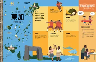 東加地圖、橄欖球隊、鯊魚、石門、東加農作物、微笑的女孩，及使用電腦的女孩頁面PDF