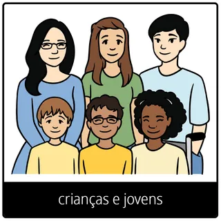 Símbolo do evangelho — crianças e jovens