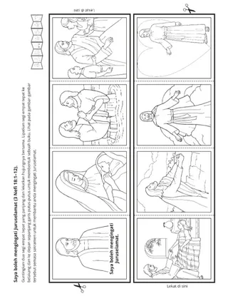 halaman aktiviti: saya boleh mengingati Juruselamat