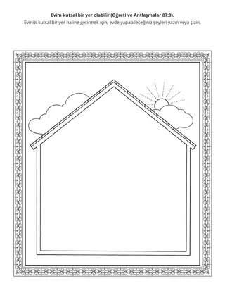 çocuklar için etkinlik sayfası