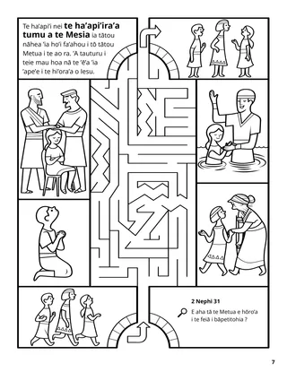 The Doctrine of Christ coloring page