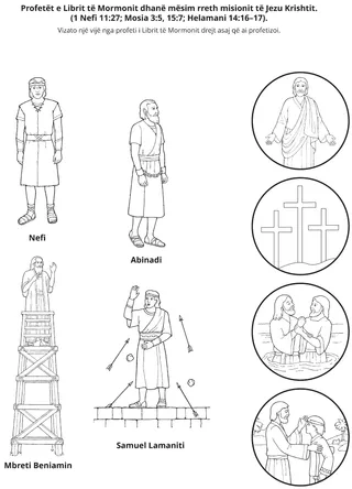 faqja e veprimtarisë: profetët e Librit të Mormonit dëshmuan për Jezu Krishtin