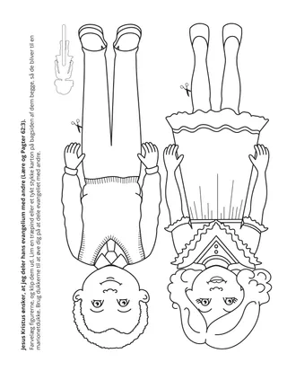 aktivitetsside: jeg kan dele evangeliet med andre