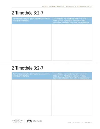 document à distribuer