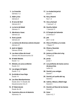 Table of Contents coloring page