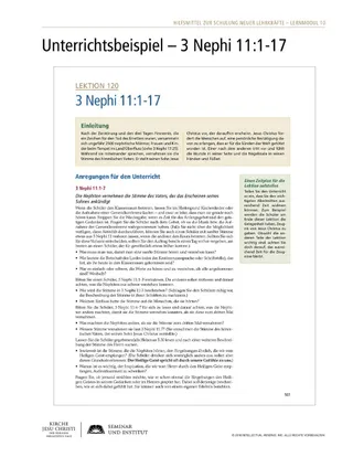 Arbeitsblatt: Unterrichtsbeispiel