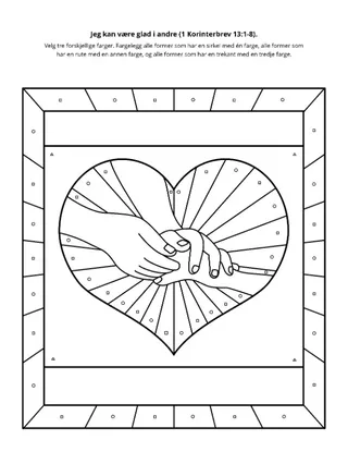 aktivitetsside: Jeg kan vise kjærlighet for andre