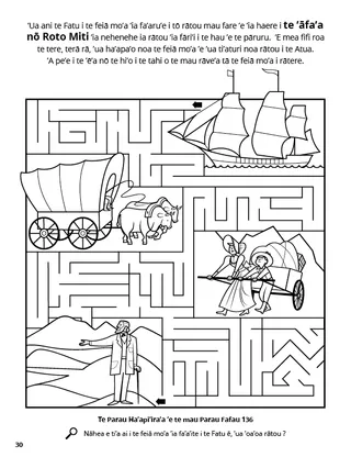 Journey to the Salt Lake Valley coloring page