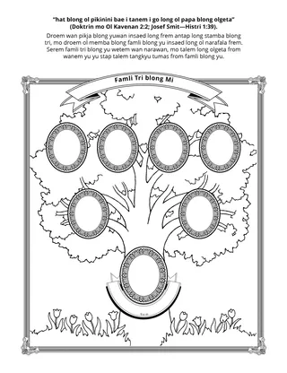 aktiviti pej blong ol pikinini