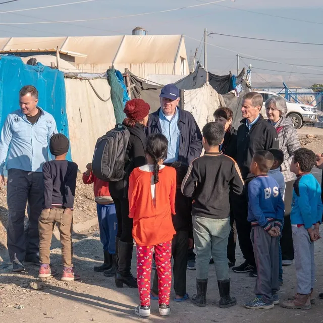 David A. Bednar in Iraq