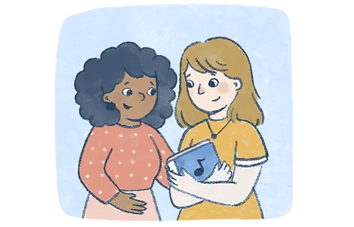 Primary leaders talking