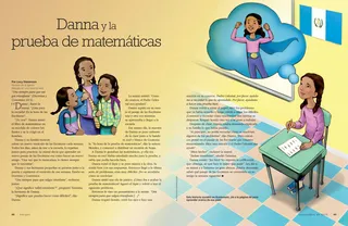 Danna and the math test