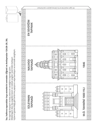 çocuklar için etkinlik sayfası