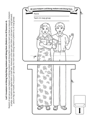aktiviti pej blong ol pikinini