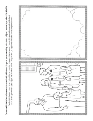 çocuklar için etkinlik sayfası