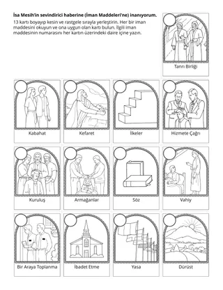 çocuklar için etkinlik sayfası