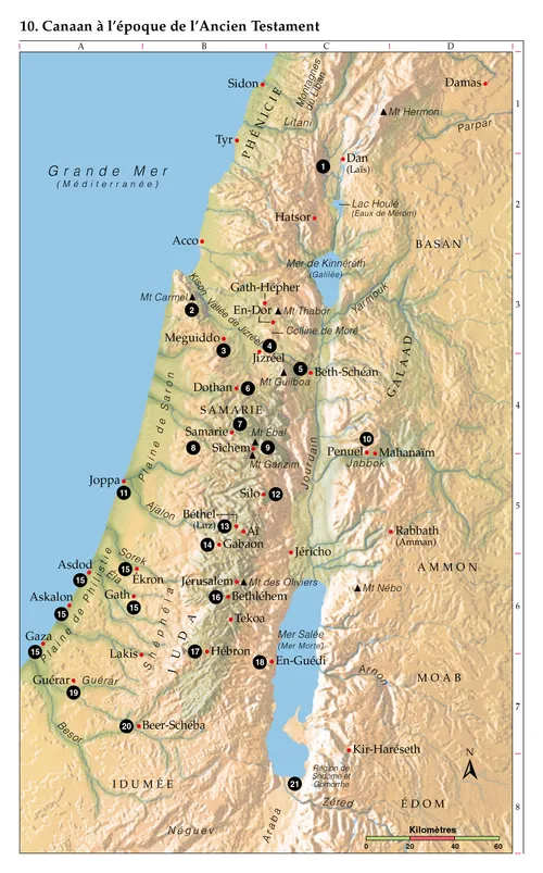 carte biblique 10
