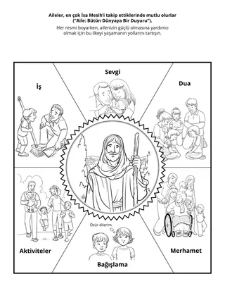 çocuklar için etkinlik sayfası