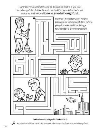 The Law of Tithing coloring page