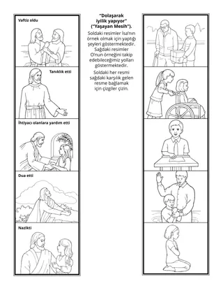 çocuklar için etkinlik sayfası