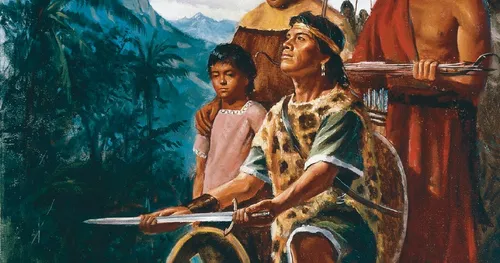 katawhan ni Ammon nga naglubong sa ilang mga hinagiban