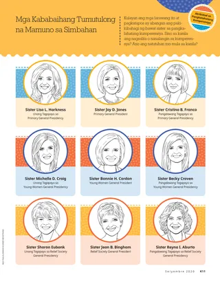 Women who help lead the Church