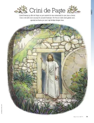 Easter lilies activity