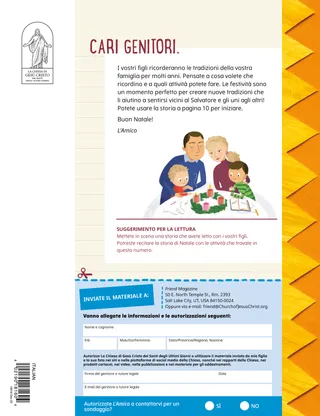 lettera ai genitori