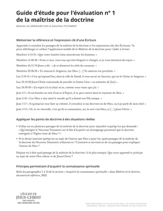 New Testament Seminary Teacher Manual - 2023