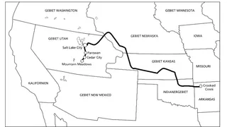 Karte: Westen der Vereinigten Staaten