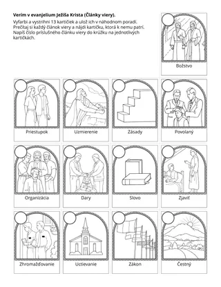 stránka s aktivitami pre deti